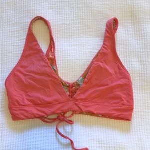 Maaji bathing suit top - reversible